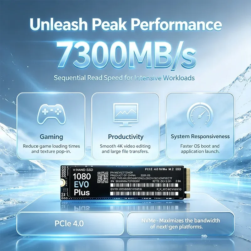M.2 Nvme 4Tb Pcie 4.0 Ssd - SSD Internal M.2 NVMe PCIe 4.0