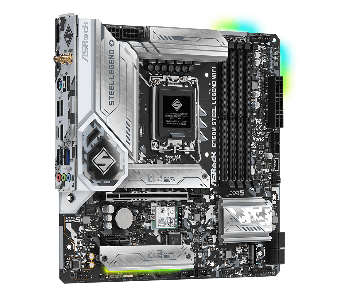 Papan Induk ASROCK B760M STEEL - Lga 1700 Ddr5 Itx Motherboard ulasan dan harga