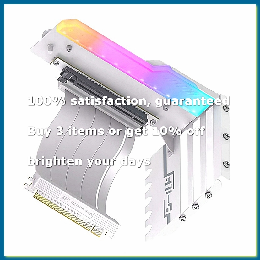● Braket Pemasangan GPU Vertik - Pcie 4.0 X16 Riser Cable 90 Degree ulasan dan harga