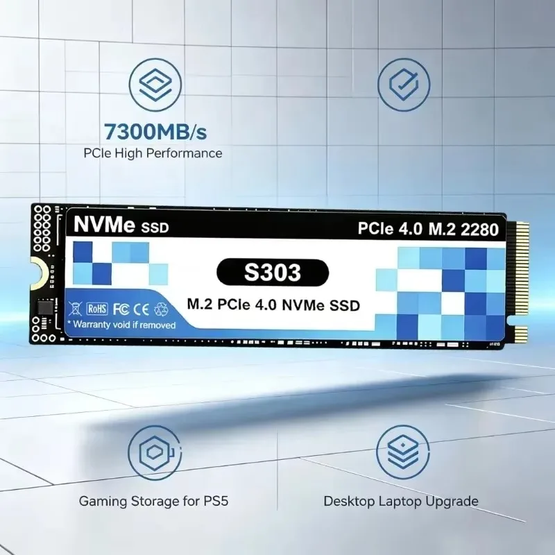 SSD Internal M.2 NVMe S303 asl - M.2 Nvme 4Tb Pcie 4.0 Ssd ulasan dan harga