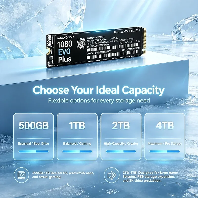 SSD Internal M.2 NVMe PCIe 4.0 - M.2 Nvme 4Tb Pcie 4.0 Ssd ulasan dan harga