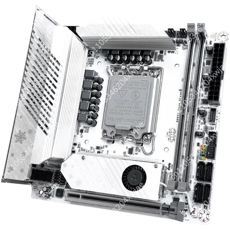Motherboard Itx Putih B760 Lga - Lga 1700 Ddr5 Itx Motherboard ulasan dan harga