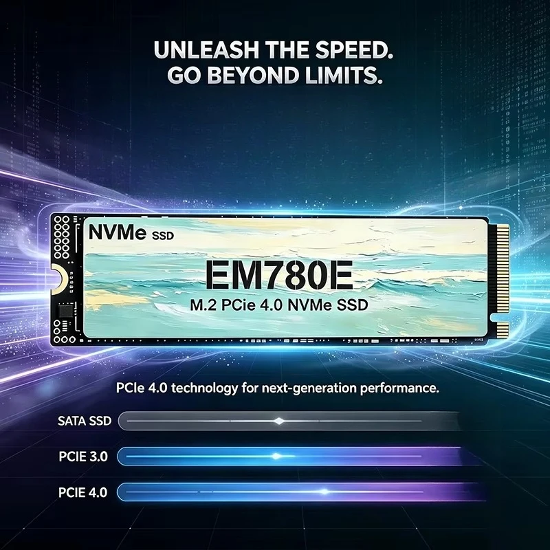 EM780E M.2 NVMe PCIe 4.0 SSD I - M.2 Nvme 4Tb Pcie 4.0 Ssd ulasan dan harga